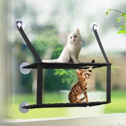 Super Sturdy Cat Perch Hammock Window | Best Gifts for Cat Lovers July Test GlamorousDogs