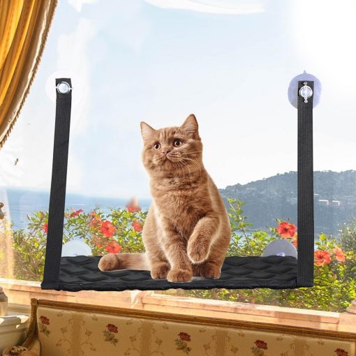 Super Sturdy Cat Perch Hammock Window | Best Gifts for Cat Lovers July Test GlamorousDogs