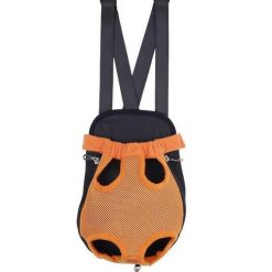 Take your pet anywhere with the Pet Carrier with Legs out Design Stunning Pets S - Up To 2.5 kg Orange Mesh 