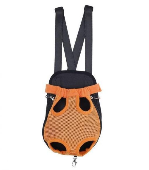 Take your pet anywhere with the Pet Carrier with Legs out Design Stunning Pets S - Up To 2.5 kg Orange Mesh