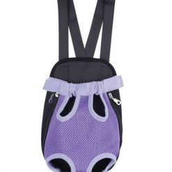 Take your pet anywhere with the Pet Carrier with Legs out Design Stunning Pets S - Up To 2.5 kg Purple Mesh 