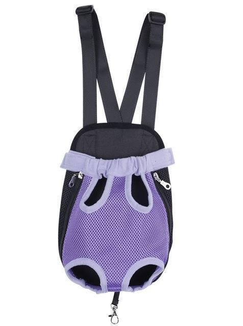 Take your pet anywhere with the Pet Carrier with Legs out Design Stunning Pets S - Up To 2.5 kg Purple Mesh