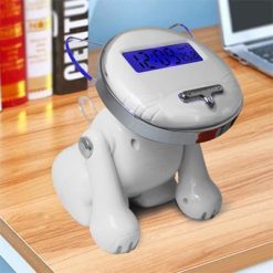 Talking Cat Alarm Clock Stunning Pets White 