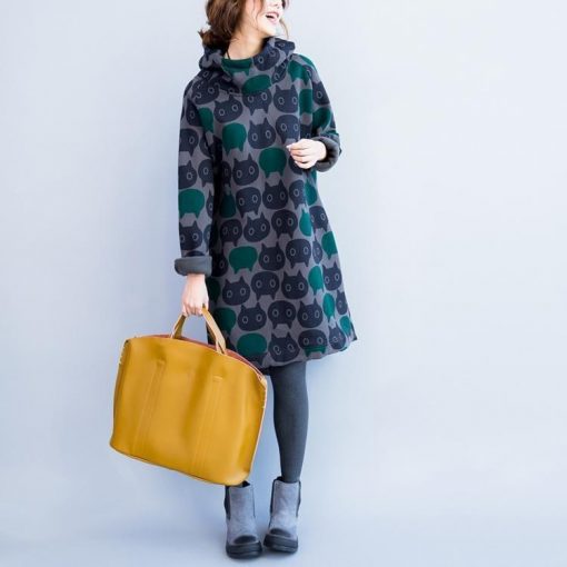 The Adorable Cat Printed Dress Stunning Pets