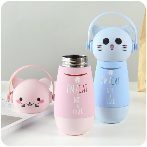 The Cat Insulated Portable Thermos Stunning Pets