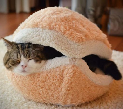 The Hamburger Shape Pet Bed Stunning Pets