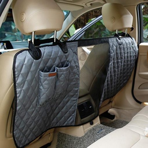 The Multi-Function Backseat Barrier Stunning Pets Gray