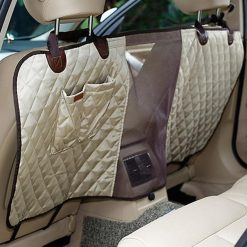 The Multi-Function Backseat Barrier Stunning Pets Khaki 