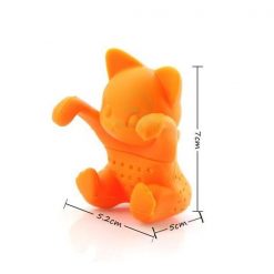 The Tea Buddy, BPA-free Silicone Infuser l Free Shipping Tea infuser GlamorousDogs Cat 