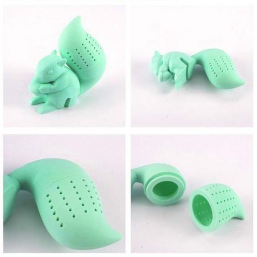 The Tea Buddy, BPA-free Silicone Infuser l Free Shipping Tea infuser GlamorousDogs Squirrel