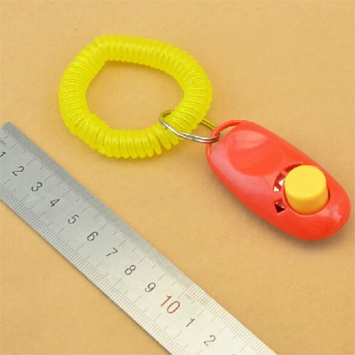 Training Clicker Obedience Aid For Pets + Light Weight Wrist Strap Stunning Pets