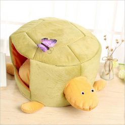 Turtle-shaped Pet Bed Stunning Pets Yellow 23x55x48cm 