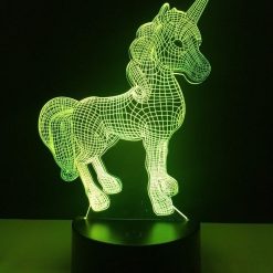 Unicorn 3d night light Stunning Pets 
