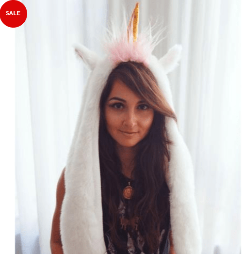 Unicorn Hat Neck Pillow Stunning Pets