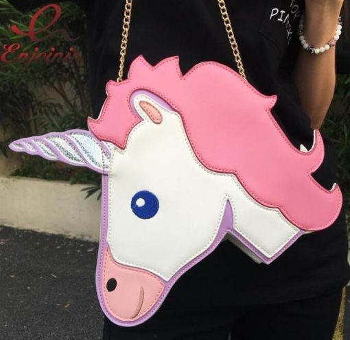 Unicorn Purse Stunning Pets pink (20cm