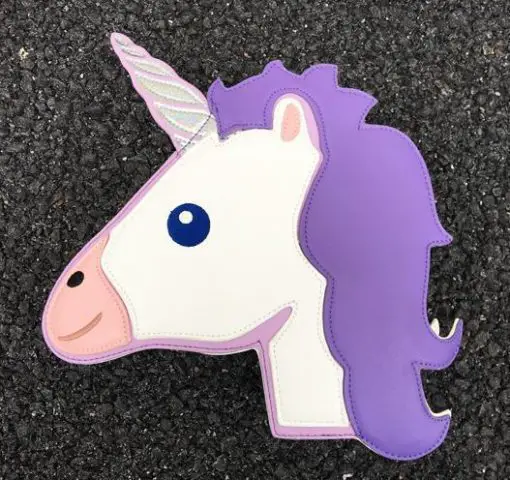 Unicorn Purse Stunning Pets purple (20cm