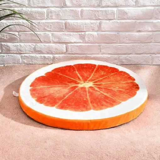 Watermelon / Orange Pet Bed GlamorousDogs 50 CM Orange