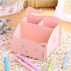 Wooden Storage Organizer Box Stunning Pets Pink 