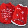 XS/S/M/L Santa Claus Costume for Small Dogs Stunning Pets 