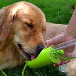 XUANRUS: One-hand Dog Portable Water Bottle| Dog Water Travel Bottle Outdoor Feeding & Watering Kit Stunning Pets 