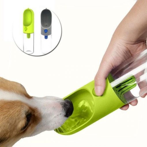 XUANRUS: One-hand Dog Portable Water Bottle| Dog Water Travel Bottle Outdoor Feeding & Watering Kit Stunning Pets