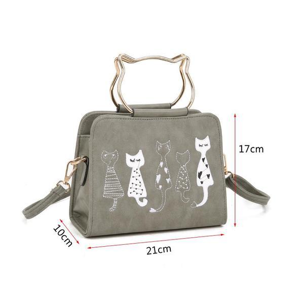 The Cat-shaped Handle Luxurious Bag 1