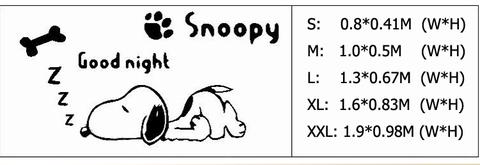3D Large Snoopy Wall Stickers | Best Gift for Dog Lovers 8