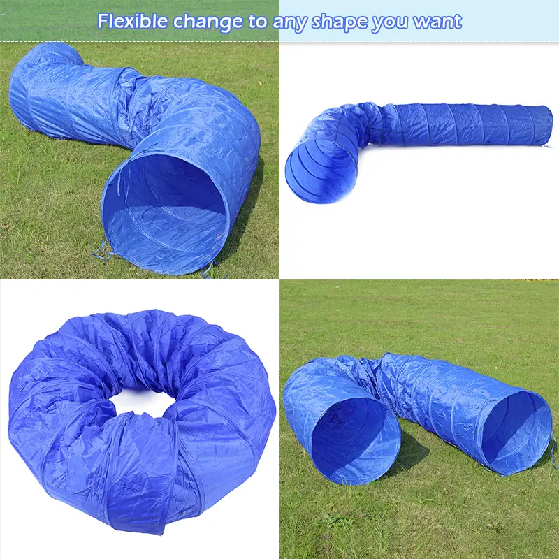 Top Dogs Tunnel For Agility Training (Dogs/Cats-Different Sizes) 3
